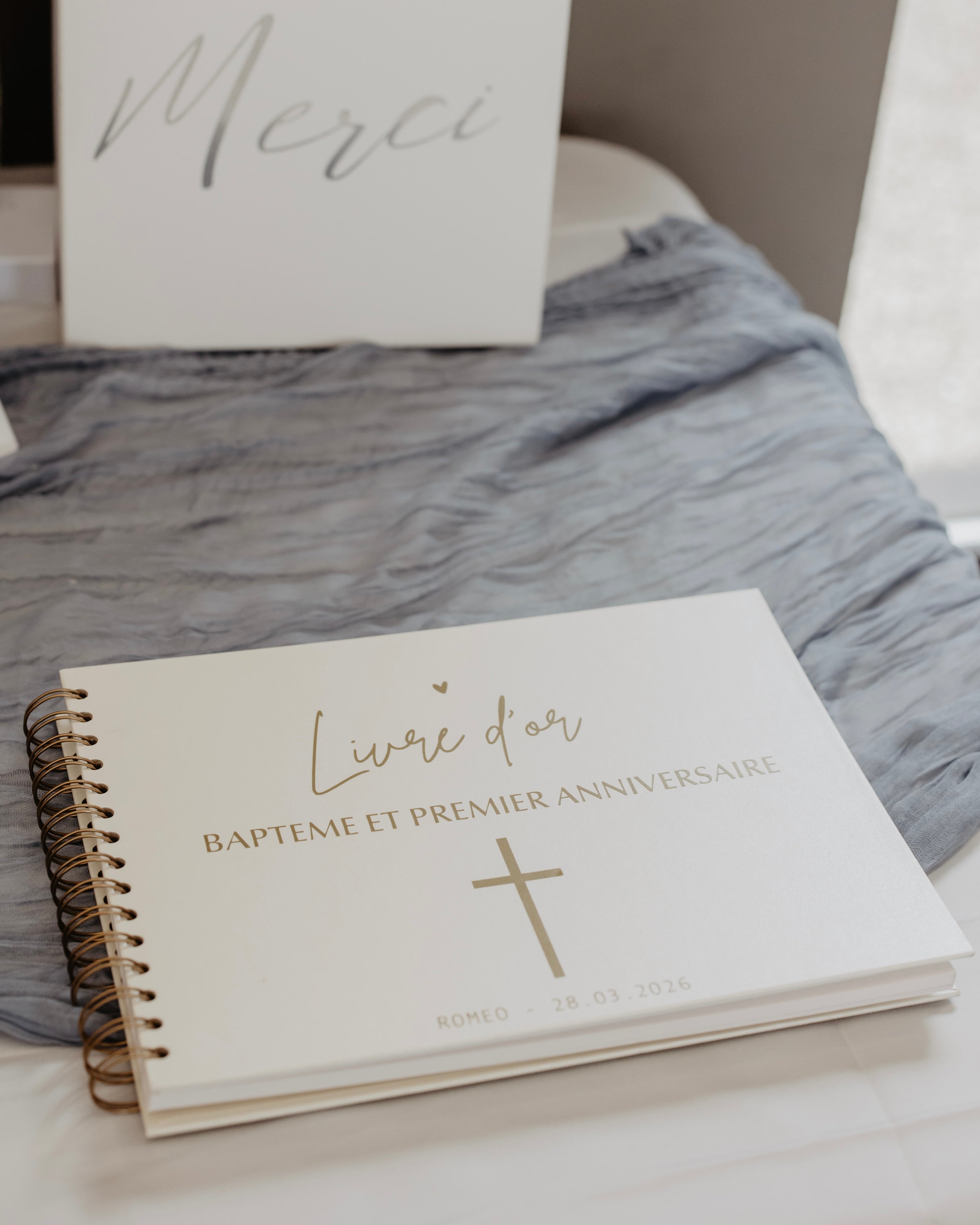 Livre d’or de baptême