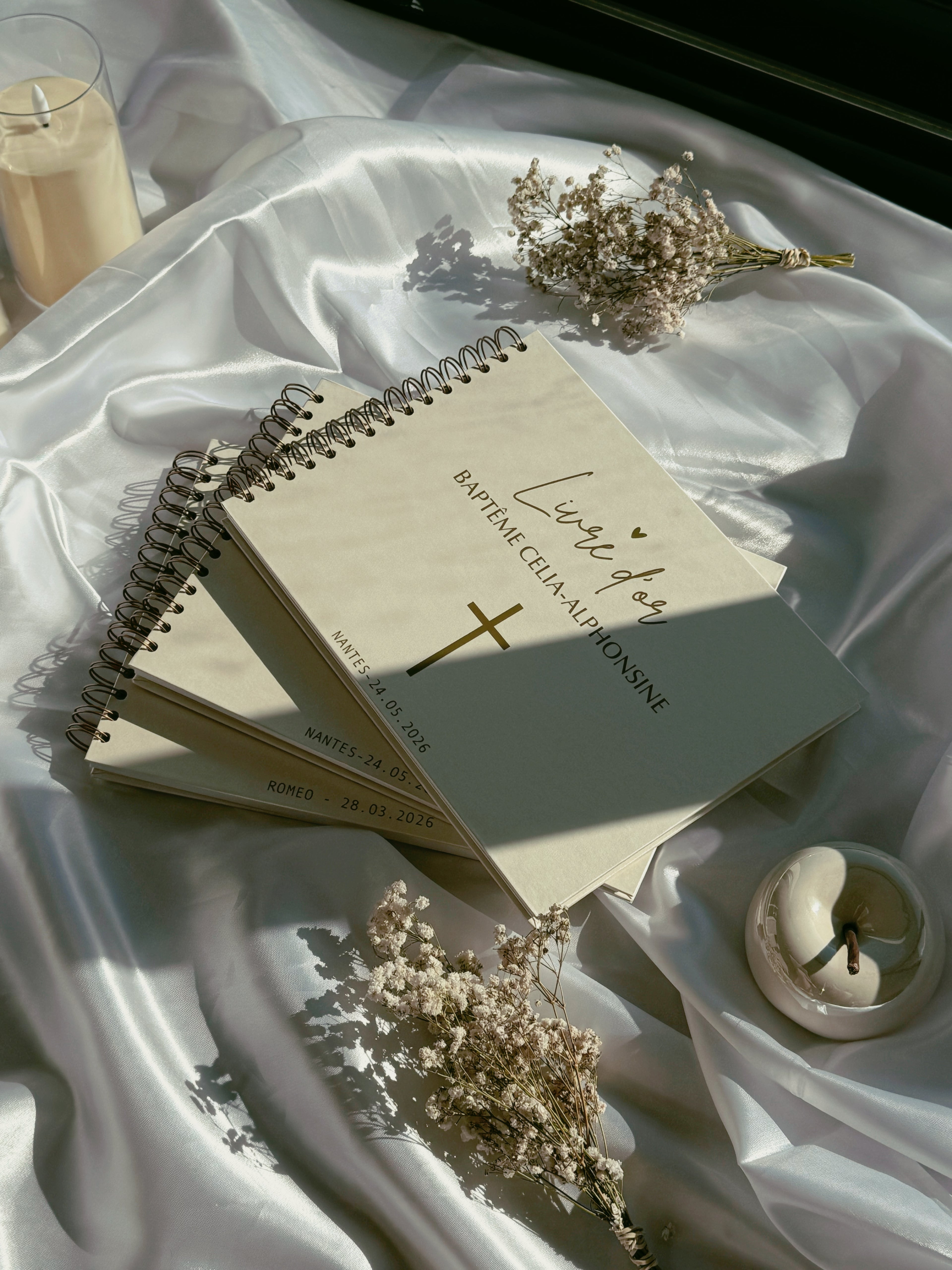 Livre d’or de baptême